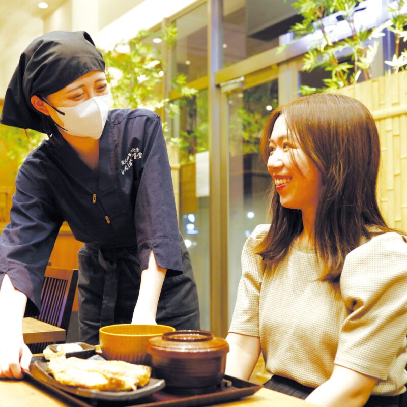 イオンモール須坂に新しくOPEN！しんぱち食堂で新規スタッフ募集中！